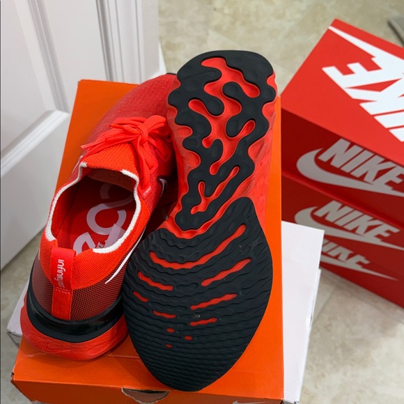 Nike React Infinity Run FK Bright Crimson/White/Black main image 4